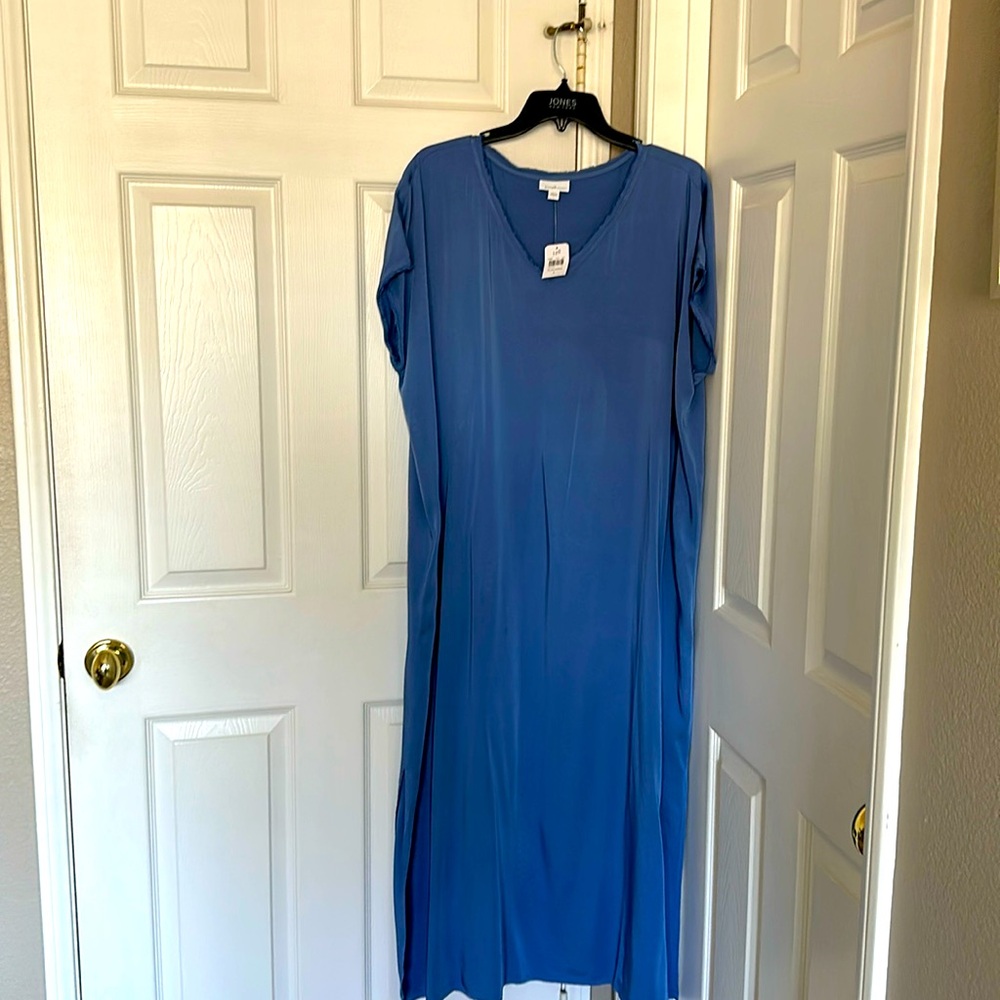 I.Jill dress, new with the tag, blue, size L